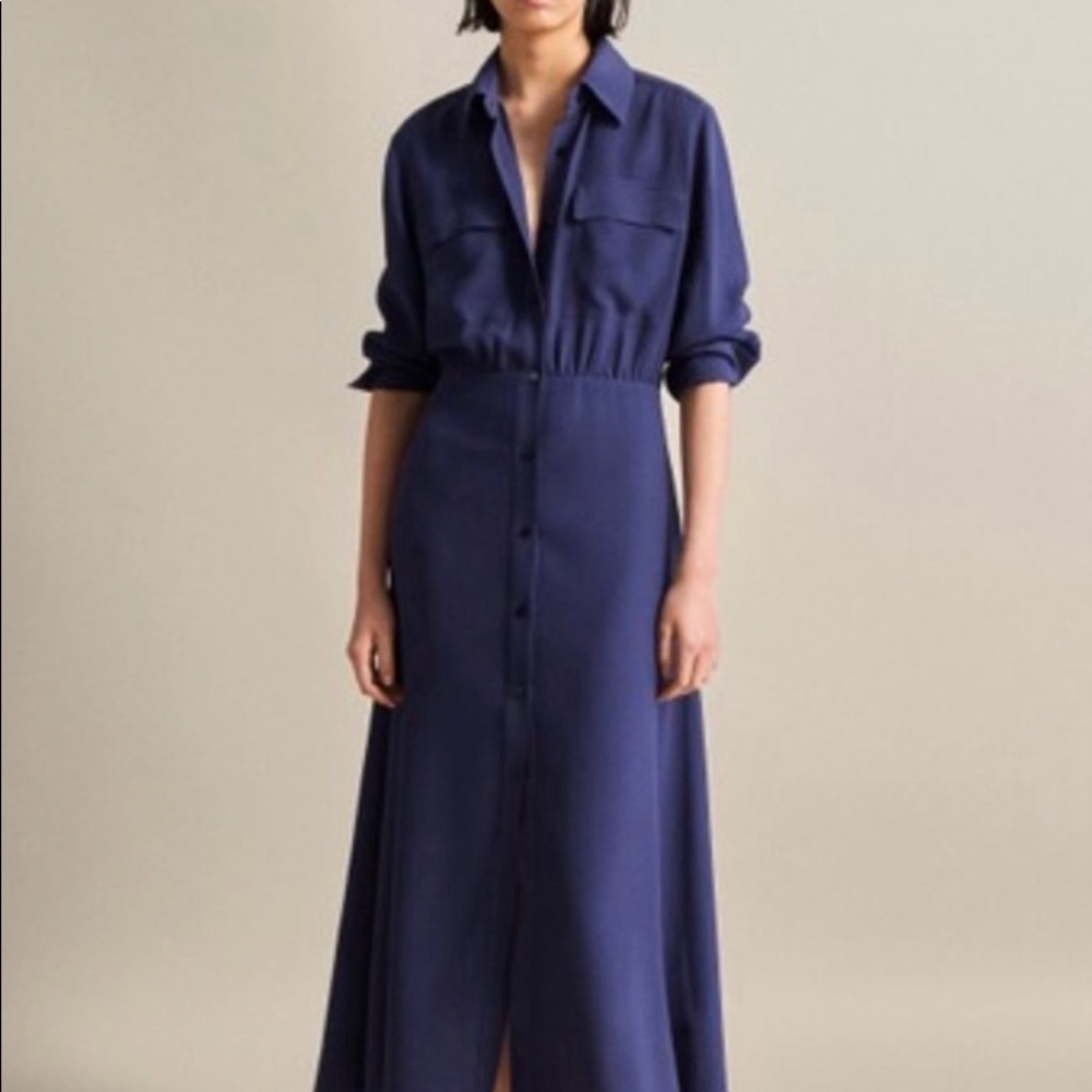 Massimo Dutti Button down Dress. Size 4